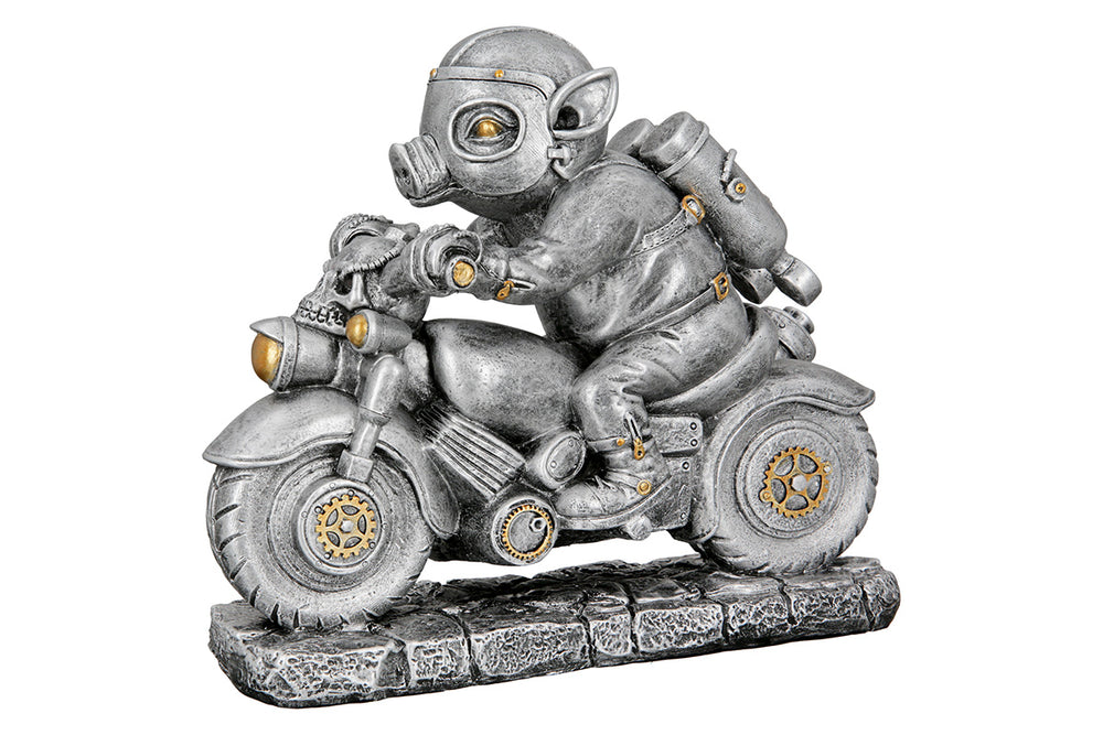Figurine Pig "Steampunk Motor-Pig"