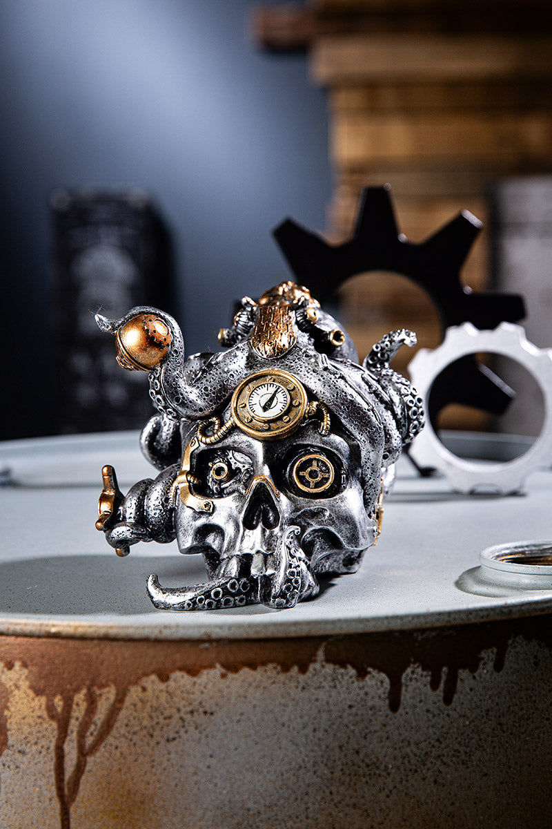 Decoration object Skull "Steampunk Skull"