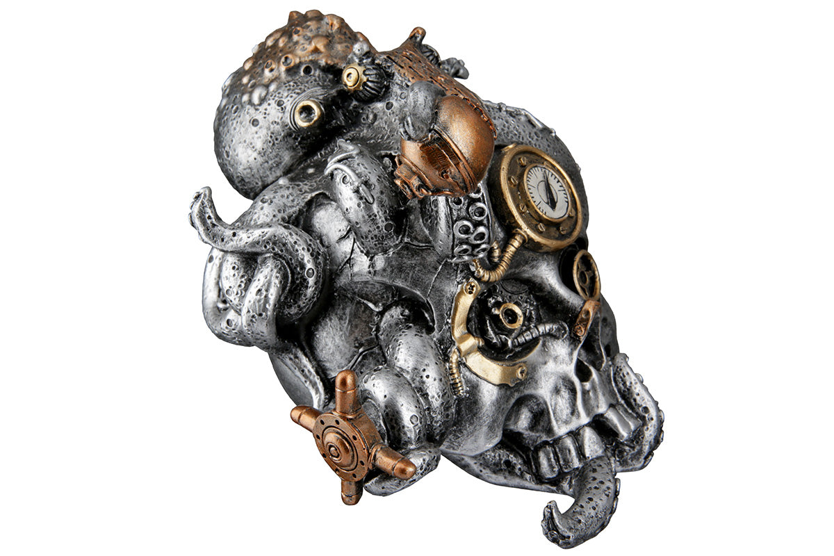 Decoration object Skull "Steampunk Skull"