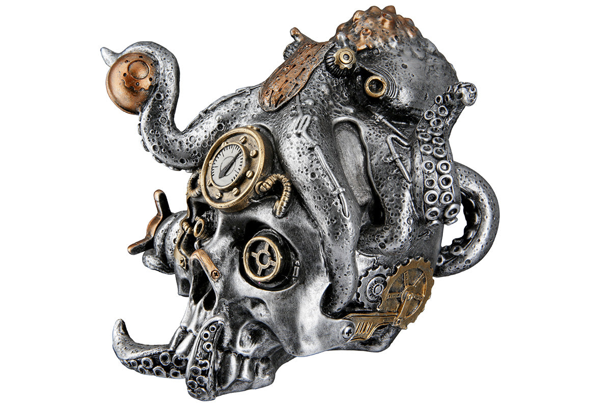 Decoration object Skull "Steampunk Skull"