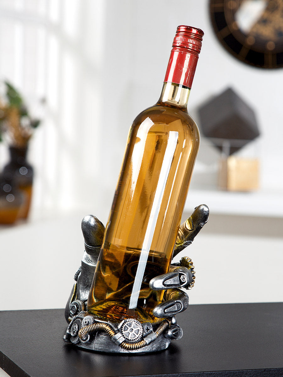 Bottle Holder "Steampunk Hand"