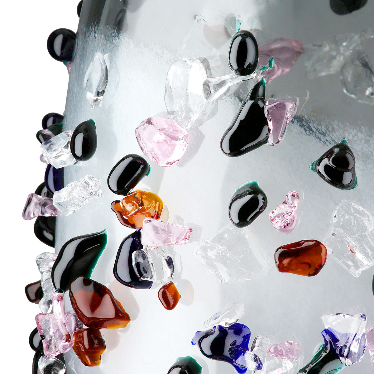 Vase, Glass, black