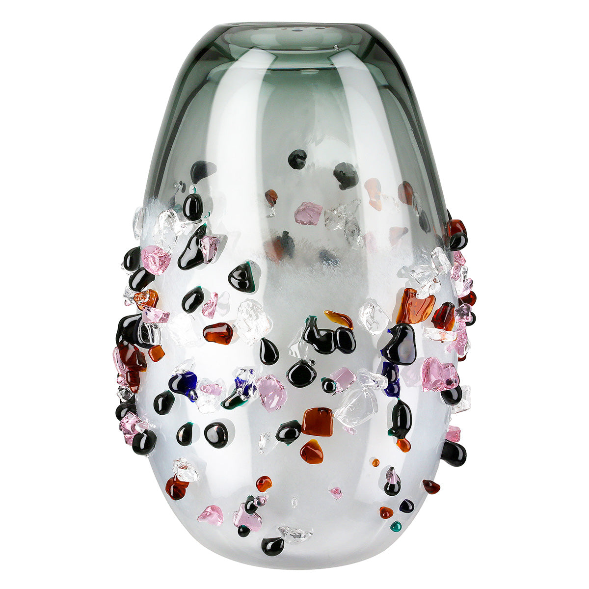 Vase, Glass, black