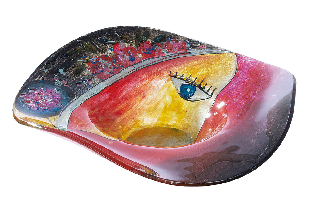 Bowl, round, Face