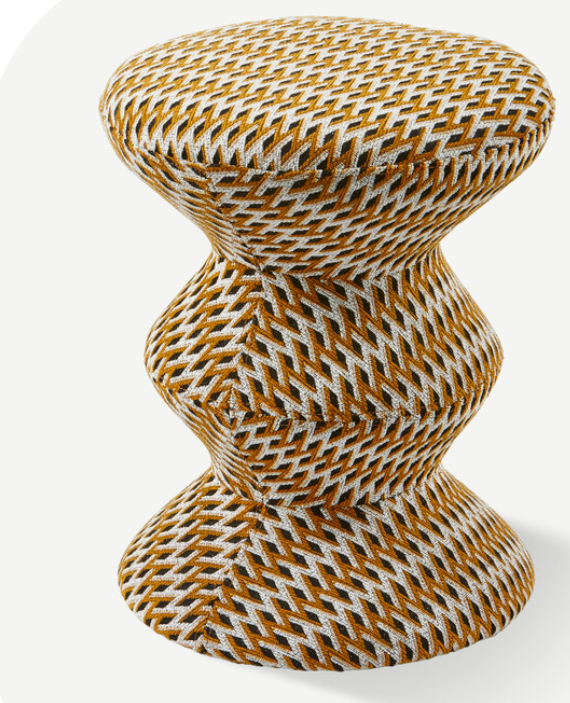 zig zag soft geo ochre