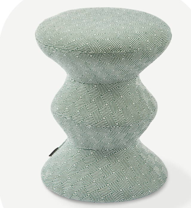 zig zag soft squared light green