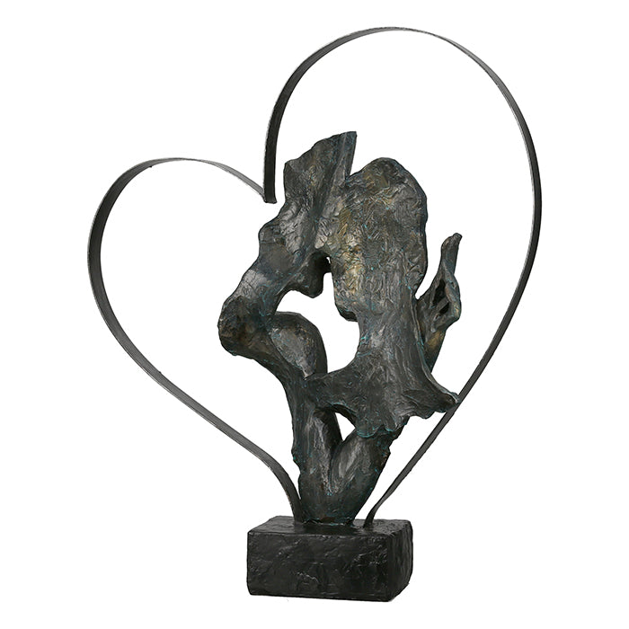 Sculpture, Heart, Couple