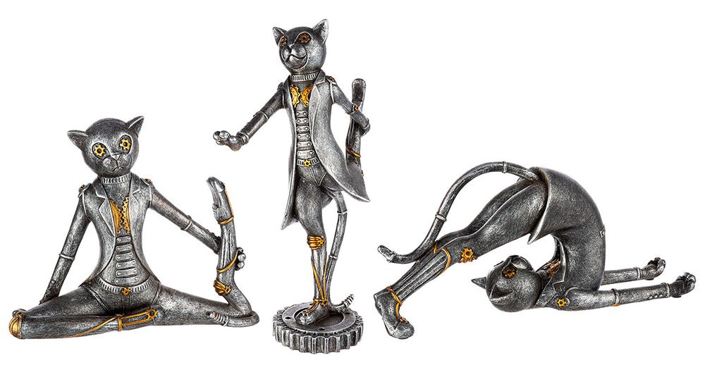 Figurine Cat "Yoga cats"