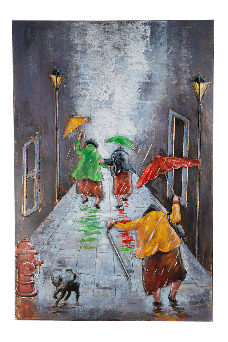Picture rectangular "Rainy dance"