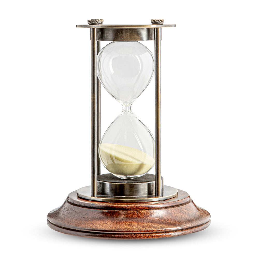 Bronzed 30 minute Hourglass