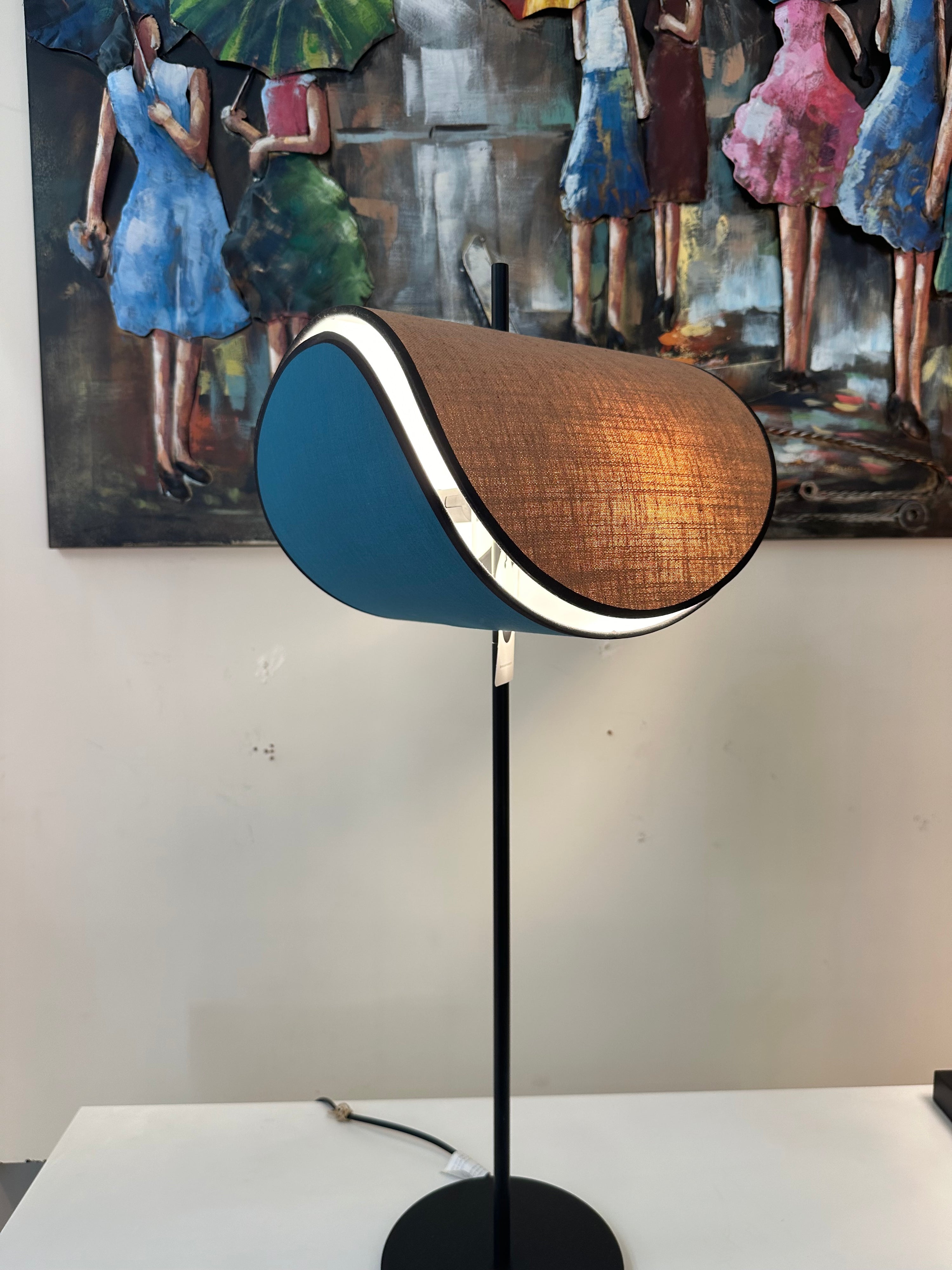 Amore Lamp - Chessnut & Blue