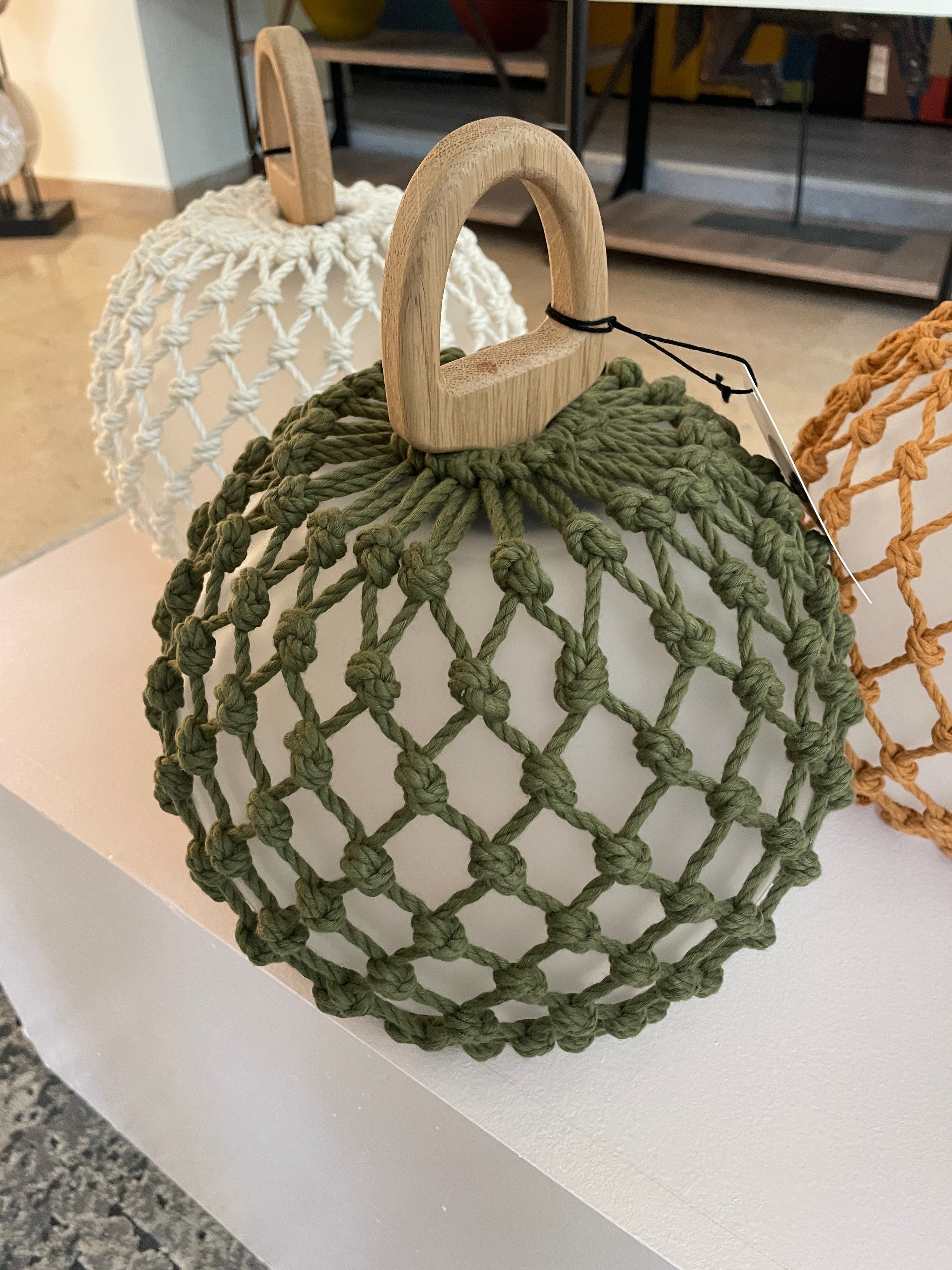 boia Lamp PM Nat & Green