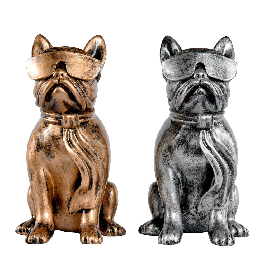 dog Cravate/ lunettes