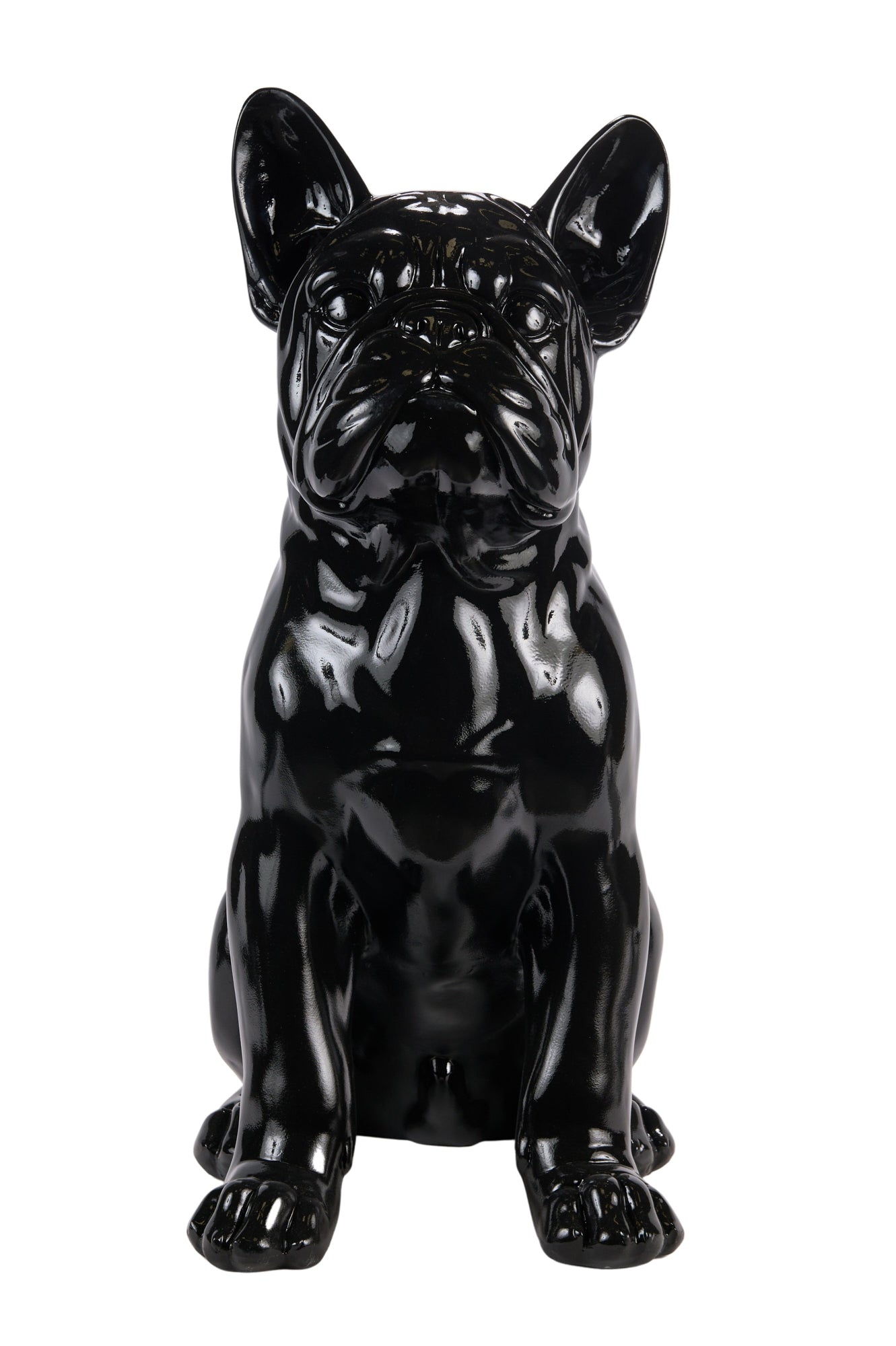 Sculpture bouledogue Martini