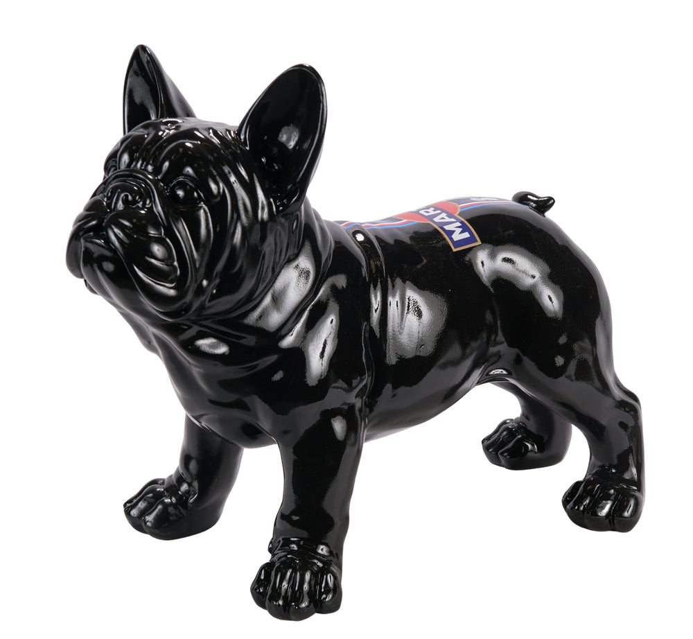 Sculpture bouledogue Martini